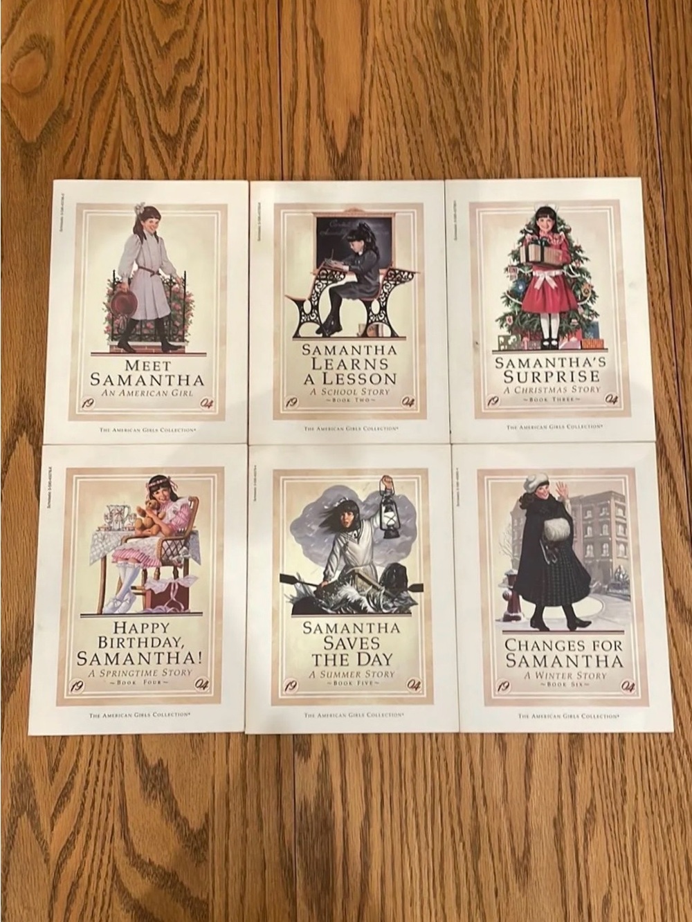 Vintage American Girl Samantha Parkington Book Collection-Set of 6
